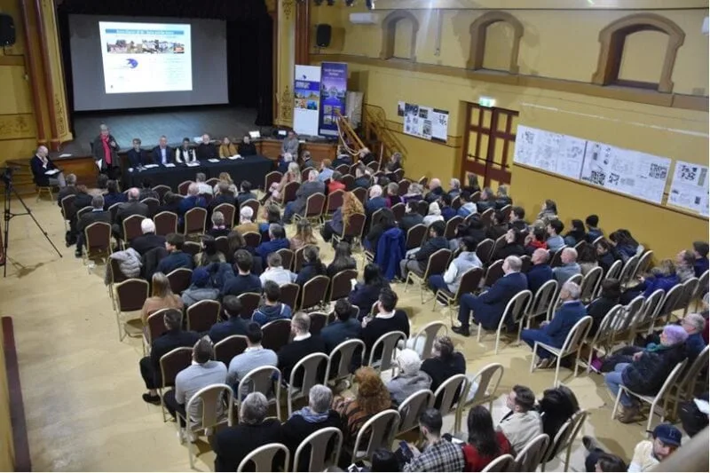 Celebration of 40 years of the Burra Charter held in the Burra Town Hall in 2019