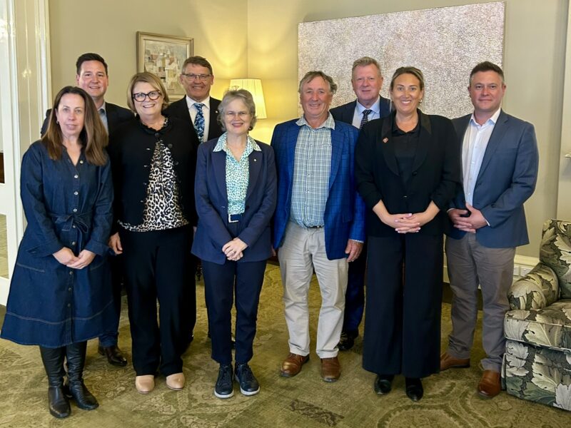 ACMS Burra and Moonta Bid Team with Her Excellency the Honourable Frances Adamson AC, Governor of South Australia.